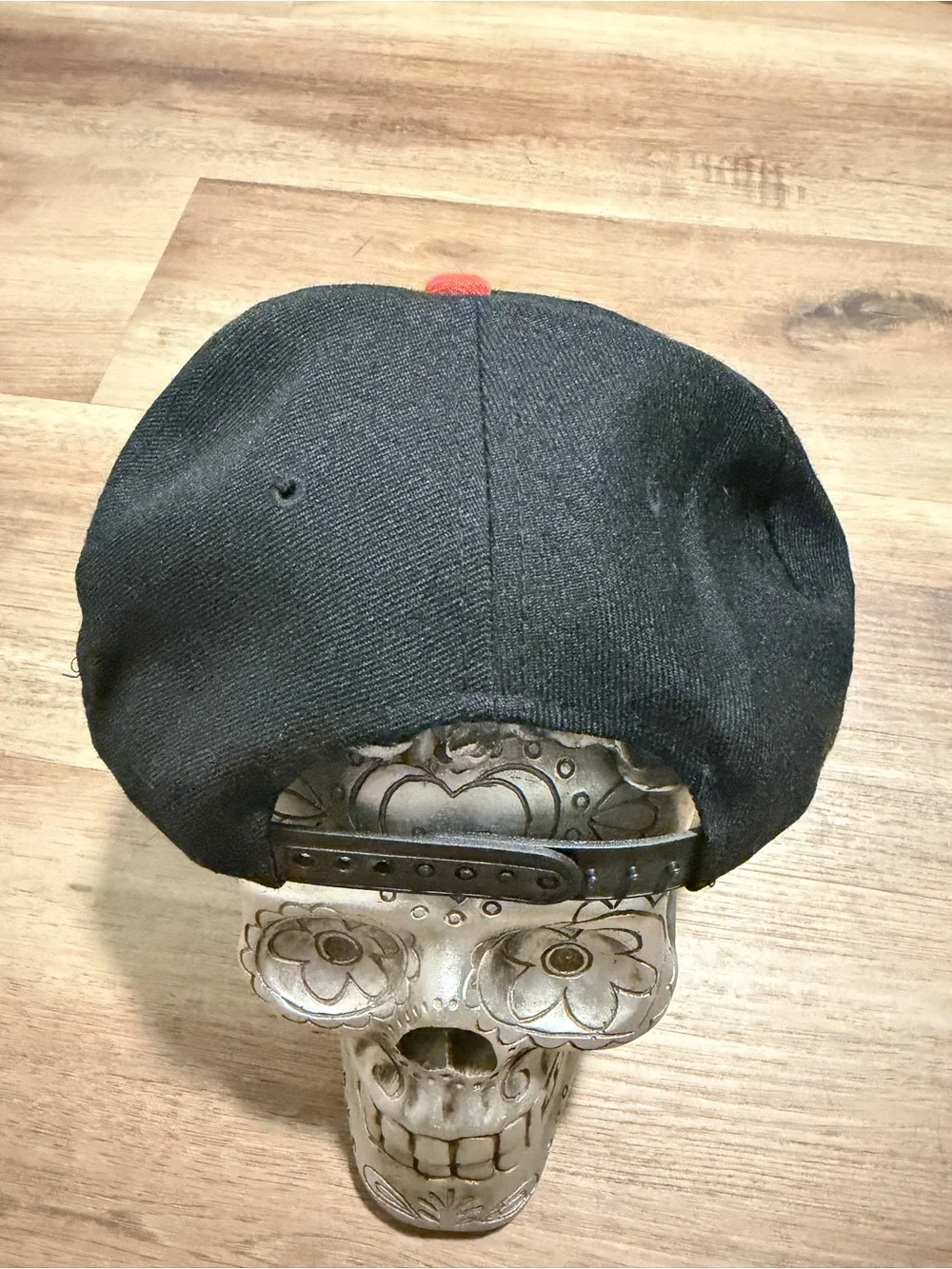 Vtg Syracuse Orangeman Snapback Sports Specialties Hat Script Wool Black Dome - Picture 4 of 9